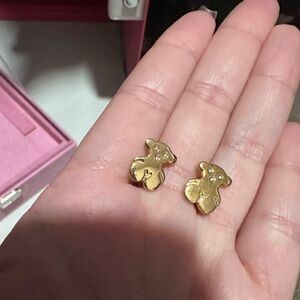 Tous bear earrings